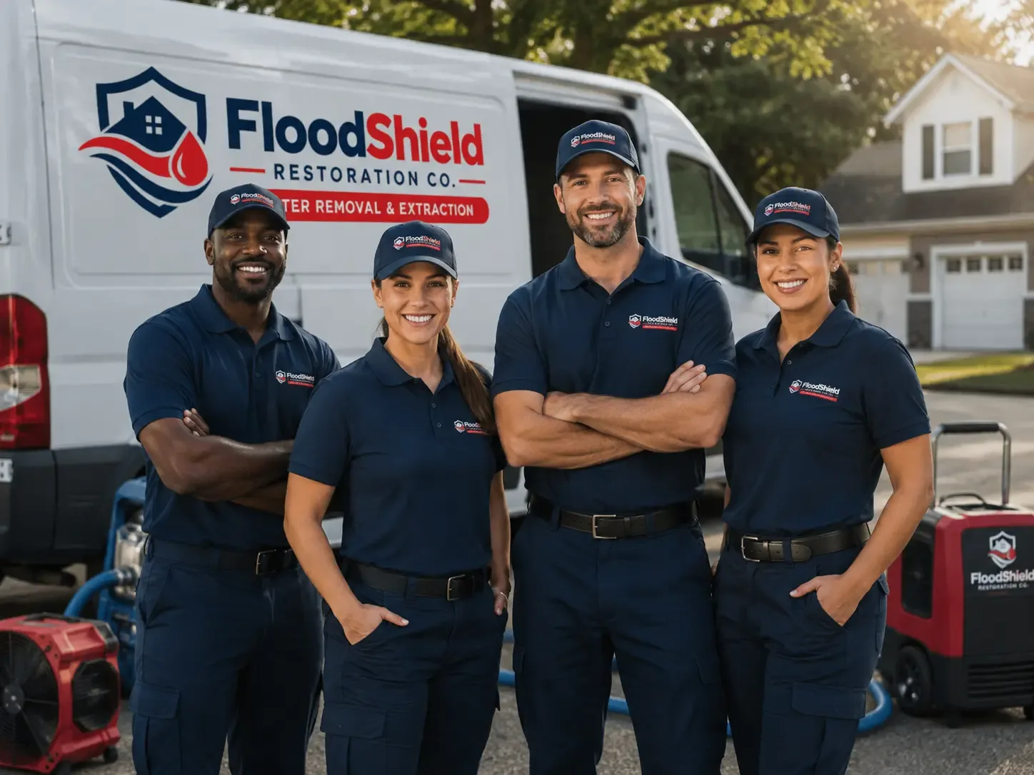 Flood Damage Restoration company in Caledonia, MS